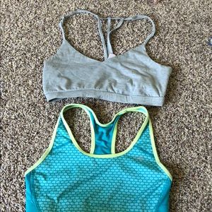 2 sports bras
